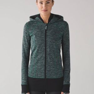 Lululemon daily practice zip up jacket with pockets. Size 10